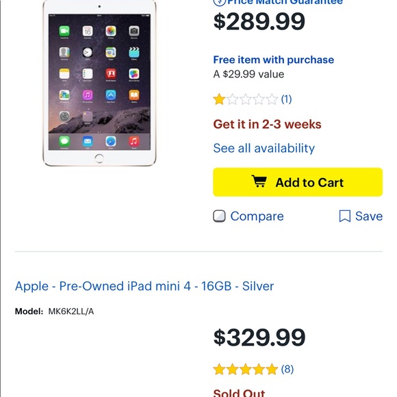 iPad 3 WiFi 16gb brand new in box Gold - Picture 2 of 5